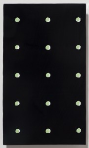 <strong><em>Summer 1</em>, 2010, oil enamel on powder coated steel, 10x6 inches