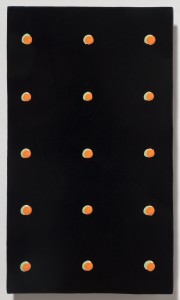 <strong><em>Summer 3</em>, 2010, oil enamel on powder coated steel, 10x6 inches