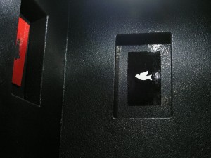 Interior, with Winter Red Tree and Winter Black Bird, 2010