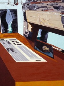 LIFE, 1997, oil on canvas, 40 x 30 inches