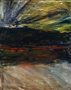 Johns Bay, Maine, Looking West; 1996; oil on canvas; 20 x 16 inches