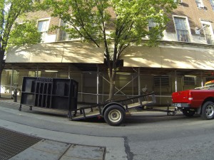 May 2014, Loading Barbara on 104th Street between Fifth & Madison Avenues