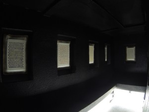Interior with "View from Prison Window" work
