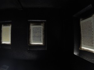 10/15/14, Interior with Prison Window paintings